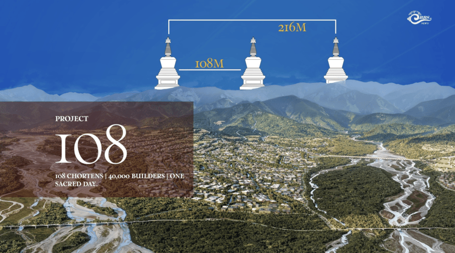 108 sacred stupas to rise in GMC, here is why that number matters